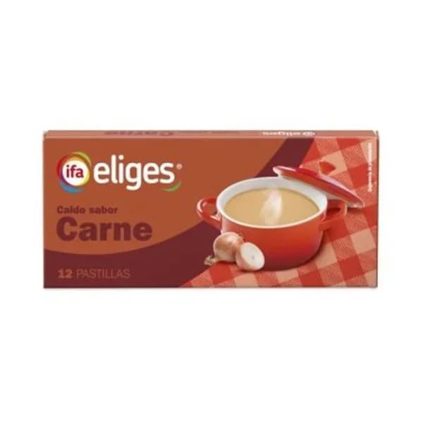 Caldo de carne 12 pastillas - 12.86 ud - Imagen del producto en Findit