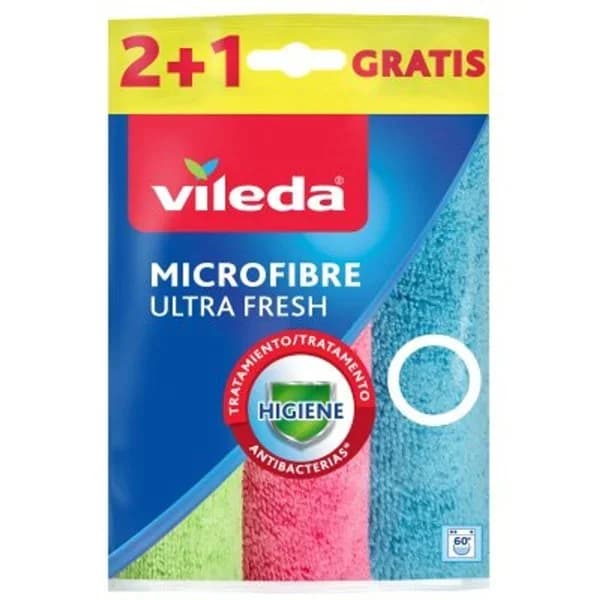 Bayeta suave antibacterias 2+1 unidades - 1 ud - Imagen del producto en Findit