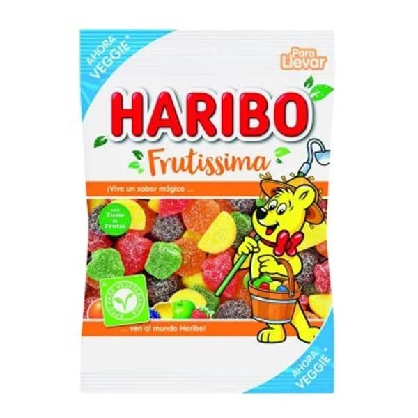 Frutissima veggie HARIBO, bolsa 150 g - 0.15 kg - Imagen del producto en Findit