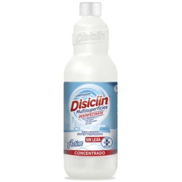 Limpiador desinfectante multisuperficie DISCLIN, botella 1 litro - 1 l - Imagen del producto en Findit