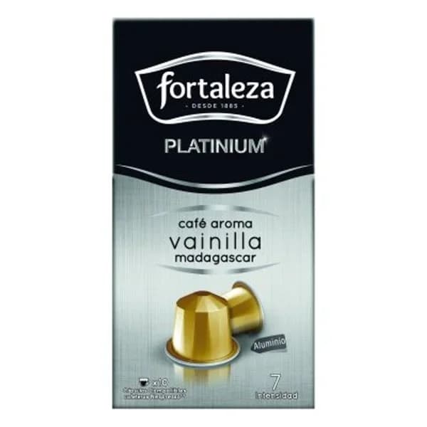 Café Platinium vainilla Madagascar 10 cápsulas - 9.97 ud - Imagen del producto en Findit