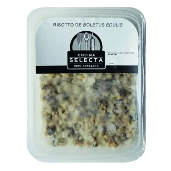 Risotto de boletus edulis 100% artesana 350 g - 0.3 kg - Imagen del producto en Findit