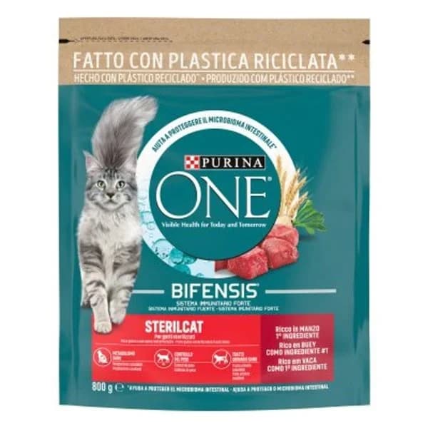 Pienso para gatos esterilizados 800 g - 0.8 kg - Imagen del producto en Findit