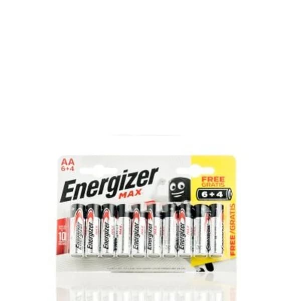 Pila Alcalina Max AA 6+4 unidades - 9.99 ud - Imagen del producto en Findit