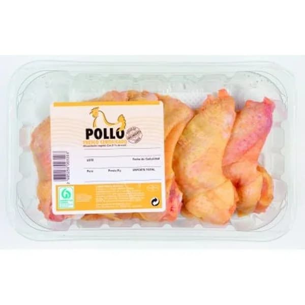 Alas sin punta certificadas bandeja (500 g aprox) - 1 kg - Imagen del producto en Findit