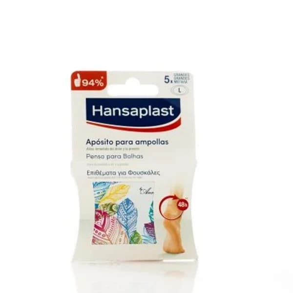 Apósito ampollas grandes HANSAPLAST, caja 5 uds - 5 ud - Imagen del producto en Findit