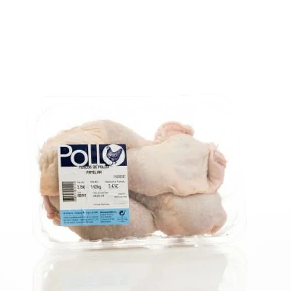 Muslos de pollo bandeja familiar (1 kg aprox) - 1 kg - Imagen del producto en Findit
