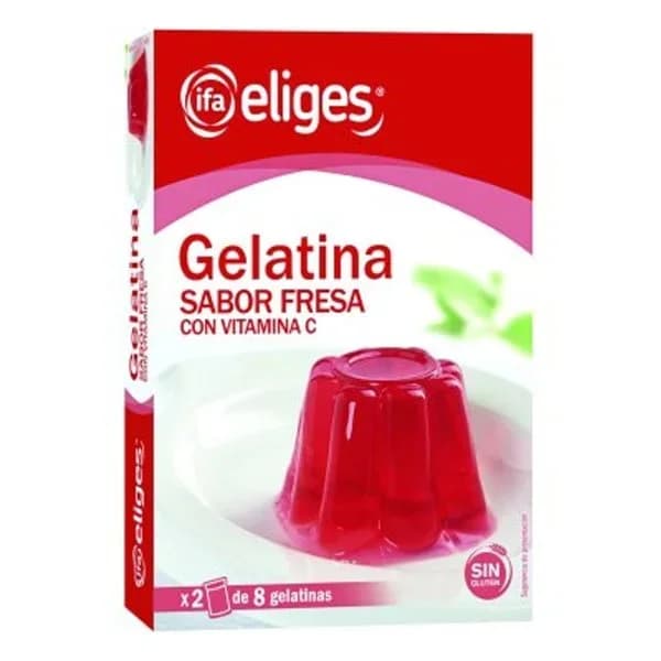 Gelatina de fresa 8 unidades - 0.17 kg - Imagen del producto en Findit
