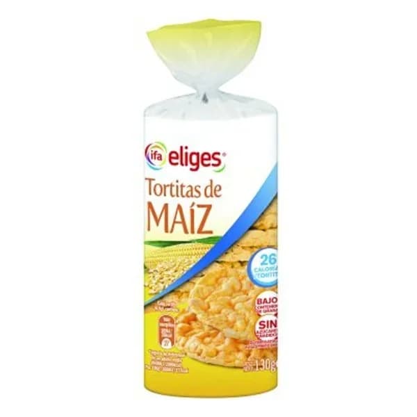 Tortitas de maiz 130 g - 0.13 kg - Imagen del producto en Findit