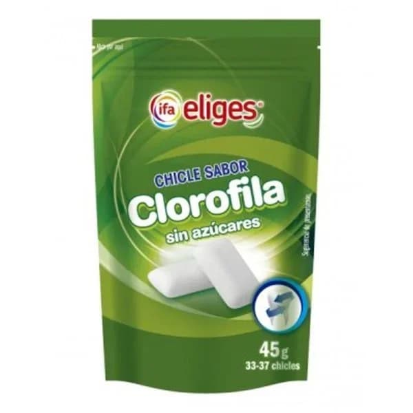 Chicle de clorofila 45 g - 1 ud - Imagen del producto en Findit