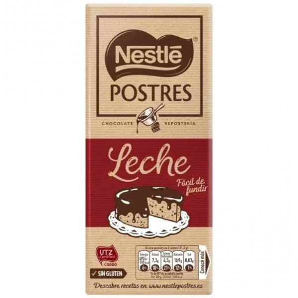 Chocolate Leche Postres Facil de Fundir - 0.17 kg - Imagen del producto en Findit