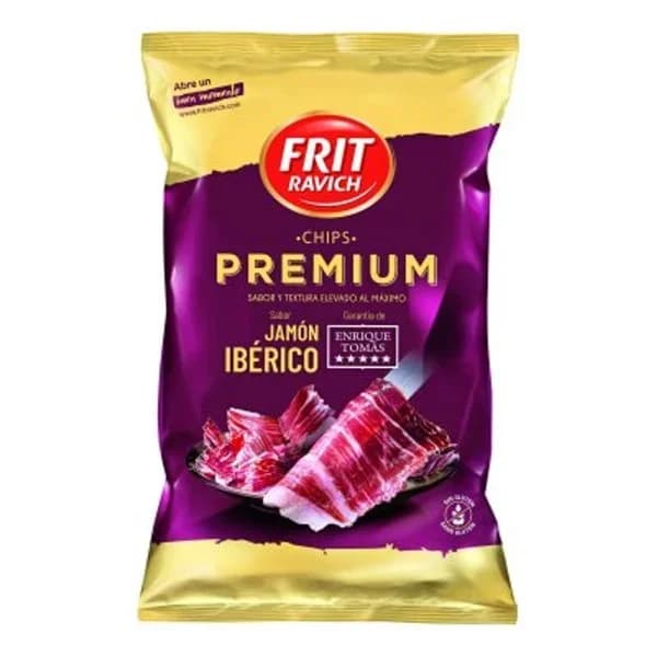 Patatas fritas sabor jamón ibérico 150 g - 0.15 kg - Imagen del producto en Findit