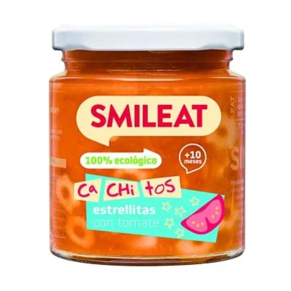 Tarrito cachitos estrellitas con tomate 230 g - 0.23 kg - Imagen del producto en Findit