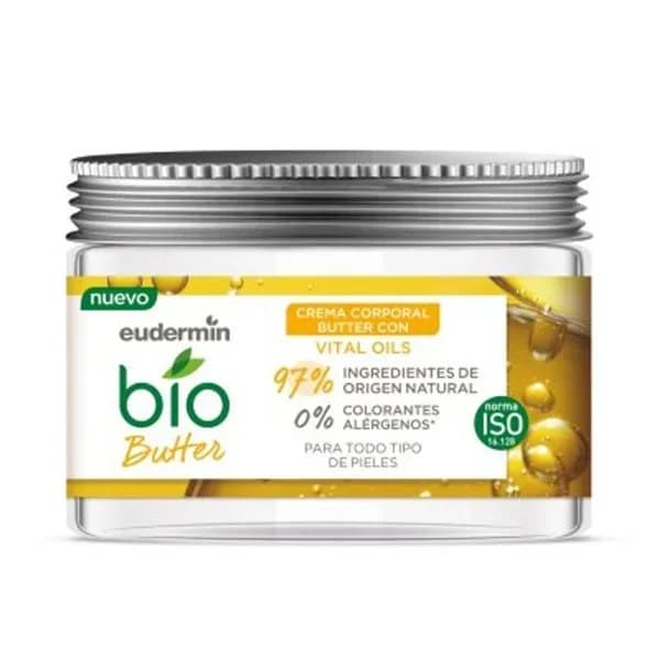 Crema corporal hidratante bio butter EUDERMIN, tarro 300 ml - 0.19 l - Imagen del producto en Findit