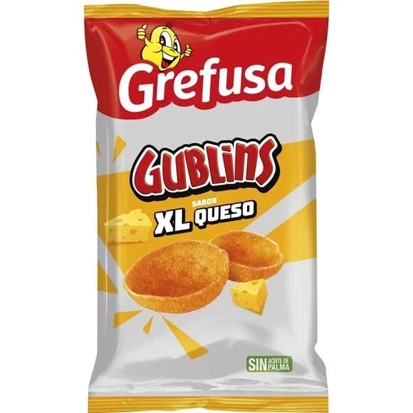 Aperitivo de maíz sabor queso Gublins Grefusa 124 g. - 0.12 kg - Imagen del producto en Findit