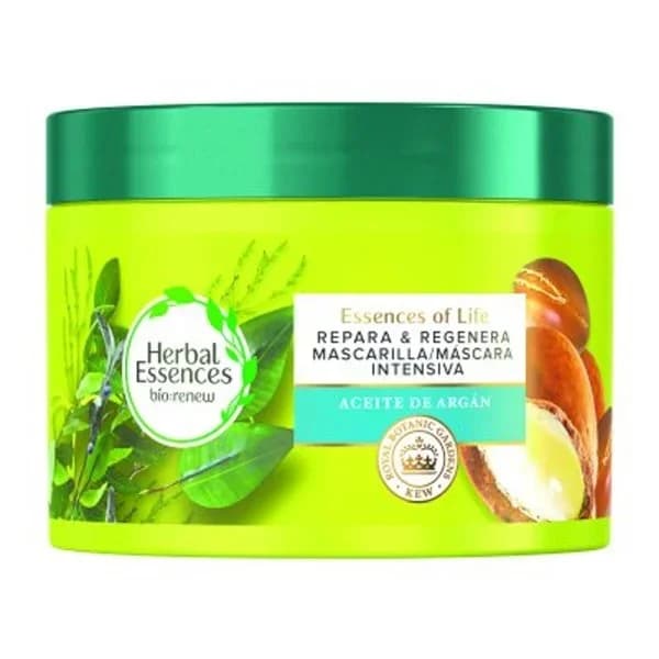 Mascarilla reparadora con aceite argán Herbal Essences frasco 450 ml - 1 ud - Imagen del producto en Findit