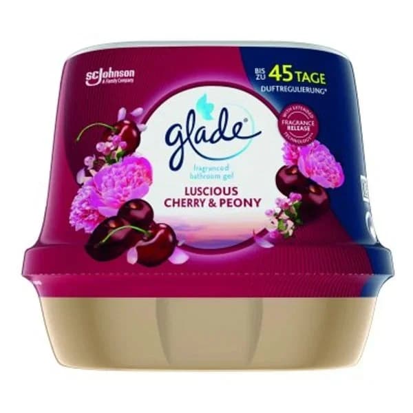 Ambientador gel para baño peonía GLADE, pack 180 g - 0.28 l - Imagen del producto en Findit