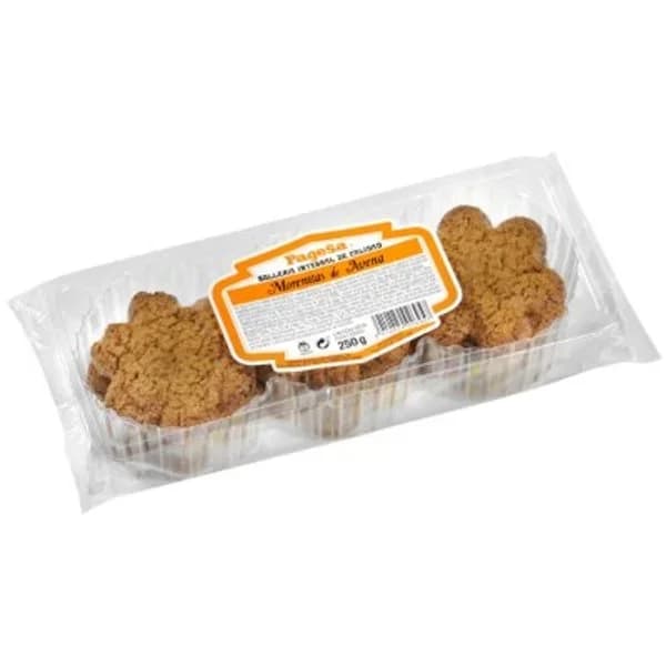 Morenitas de avena DIET, paquete 250 g - 0.25 kg - Imagen del producto en Findit