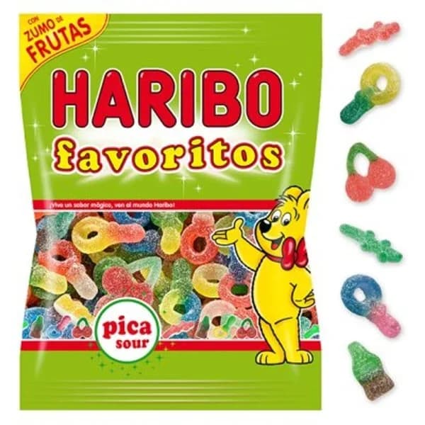 Favoritos pica HARIBO, bolsa 150 g - 0.15 kg - Imagen del producto en Findit