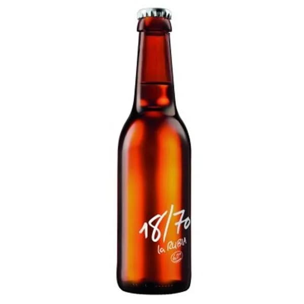 Cerveza La Rubia Botellín 330ML - 0.33 l - Imagen del producto en Findit