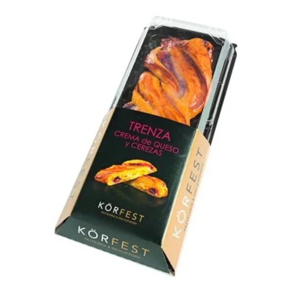 Trenza queso-cereza 450 g - 0.45 kg - Imagen del producto en Findit