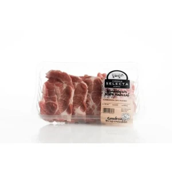 Cabezada de cerdo en bandeja (400 aprox) - 1 kg - Imagen del producto en Findit