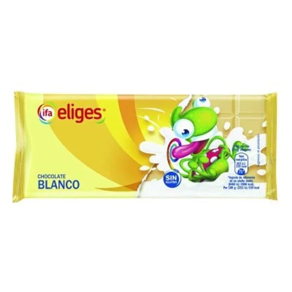 Chocolate blanco 100 g - 0.1 kg - Imagen del producto en Findit