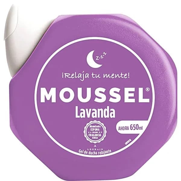 Gel de ducha lavanda MOUSSEL, bote 650 ml - 0.65 l - Imagen del producto en Findit
