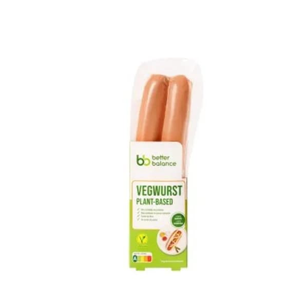 Salchichas vegana estilo frankfurt Beter Balance 150 g. - 0.15 kg - Imagen del producto en Findit