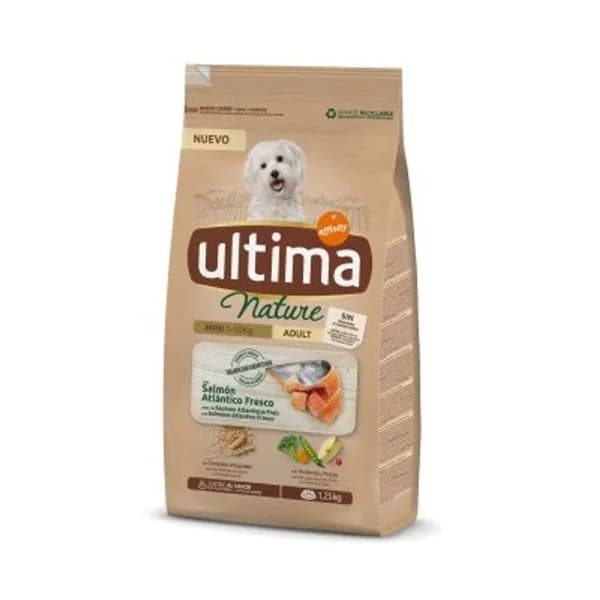 Alimento de salmón para perro mini ULTIMA NATURE, saco 1,25 kg - 1.25 kg - Imagen del producto en Findit