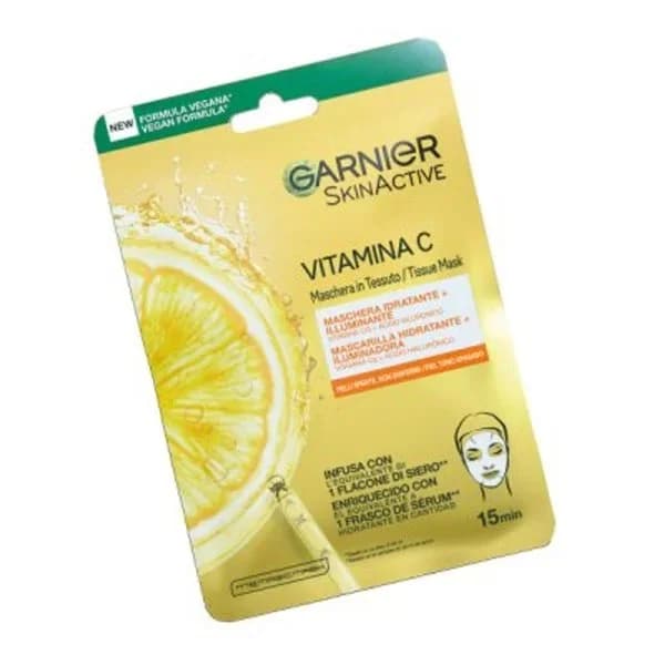 Mascarilla Tela Vitamina C - 1 ud - Imagen del producto en Findit