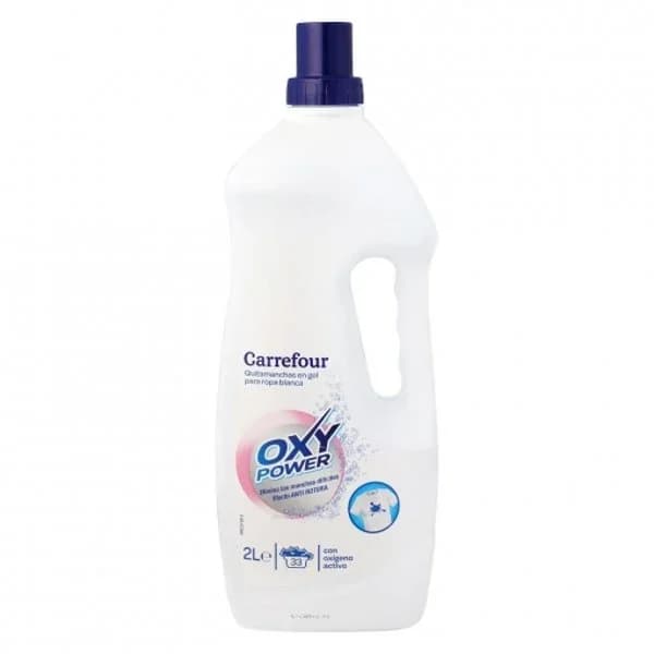 Quitamanchas ropa blanca en gel Oxy Power Carrefour 2 l. - 2.01 l - Imagen del producto en Findit