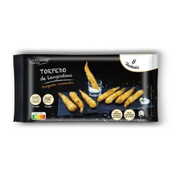 Torpedo de langostino 200 g - 0.2 kg - Imagen del producto en Findit