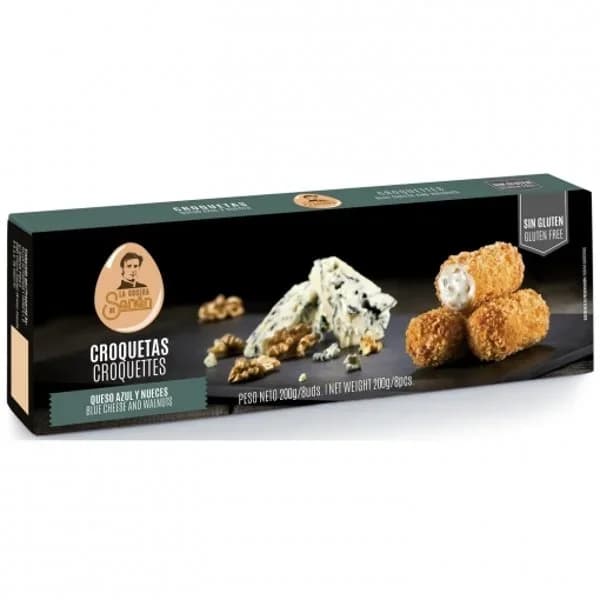 Croquetas de queso azul LA COCINA DE SENÉN, caja 200 g - 1 ud - Imagen del producto en Findit