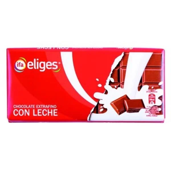 Chocolate extrafino con leche 150 g - 0.15 kg - Imagen del producto en Findit