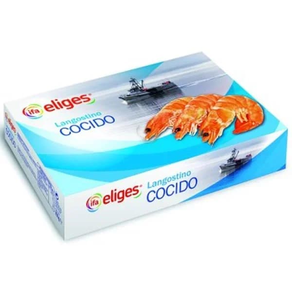 Langostino cocido 24/32 piezas congelado 800 g - 0.8 kg - Imagen del producto en Findit