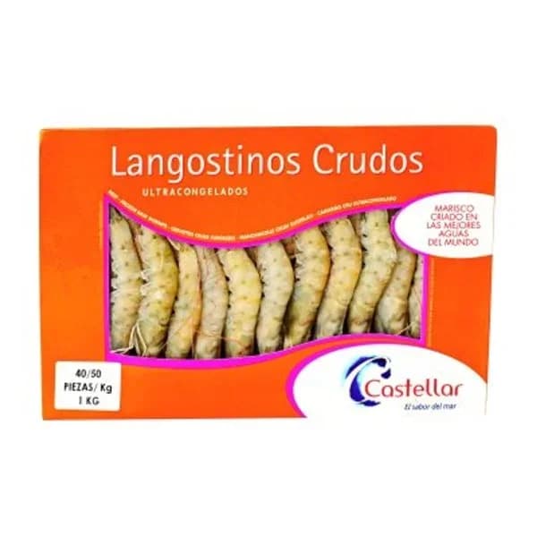 Langostino 40/50 piezas congelados 900 g - 0.79 kg - Imagen del producto en Findit