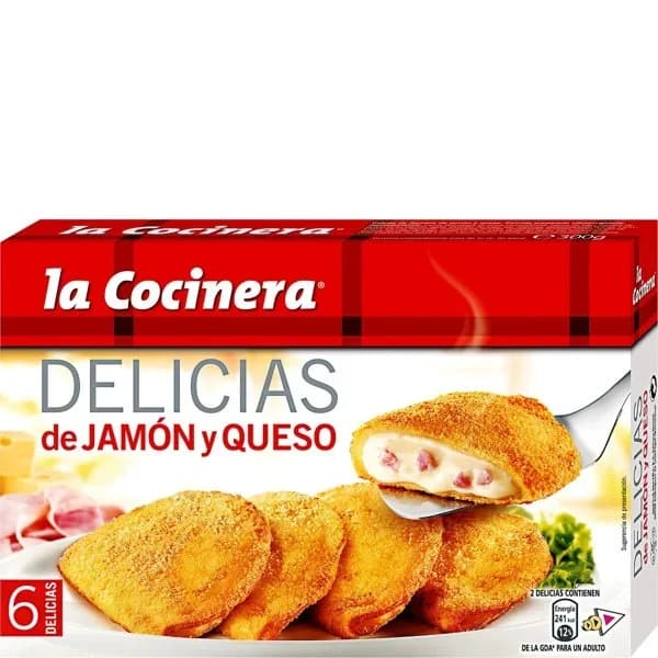 Delicias Jamón y Queso - 0.3 kg - Imagen del producto en Findit