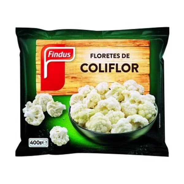 Coliflor FINDUS, bolsa 400 g - 0.4 kg - Imagen del producto en Findit