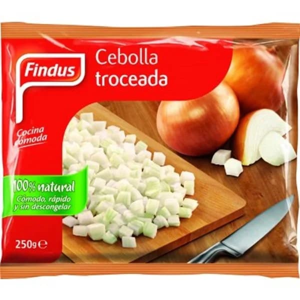 Cebolla troceada 250 g - 0.25 kg - Imagen del producto en Findit