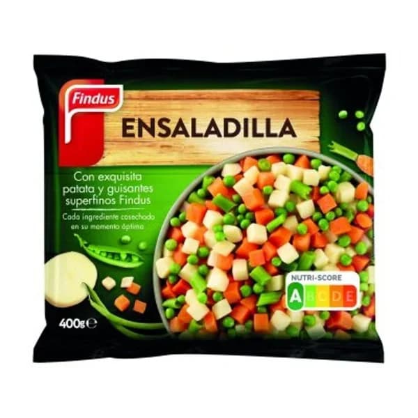Ensaladilla FINDUS, bolsa 400 g - 0.4 kg - Imagen del producto en Findit