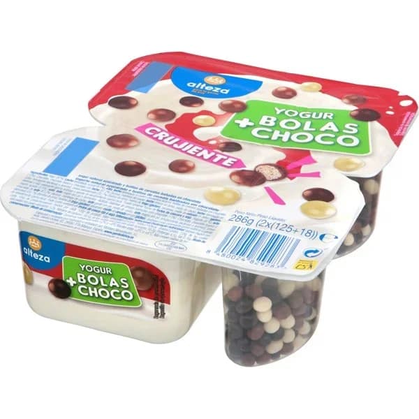 Yogur Con Bolas Chocolate - 0.29 kg - Imagen del producto en Findit