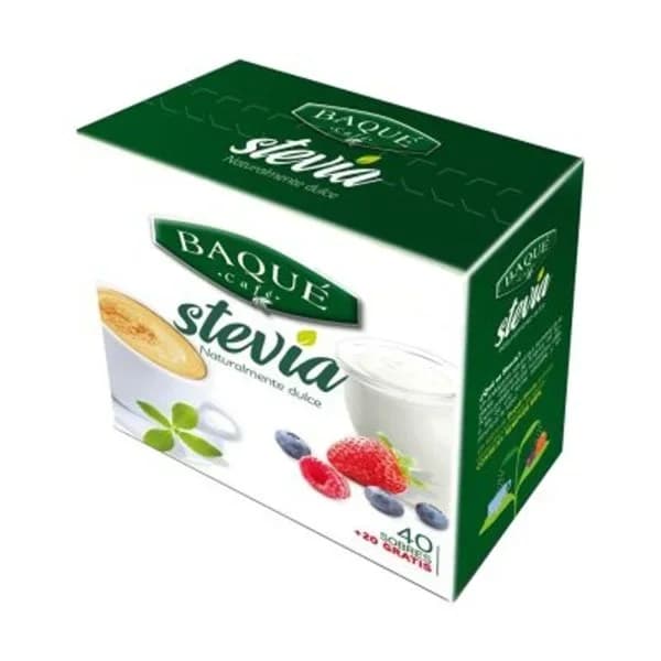 Stevia 40 sobres - 39.5 ud - Imagen del producto en Findit