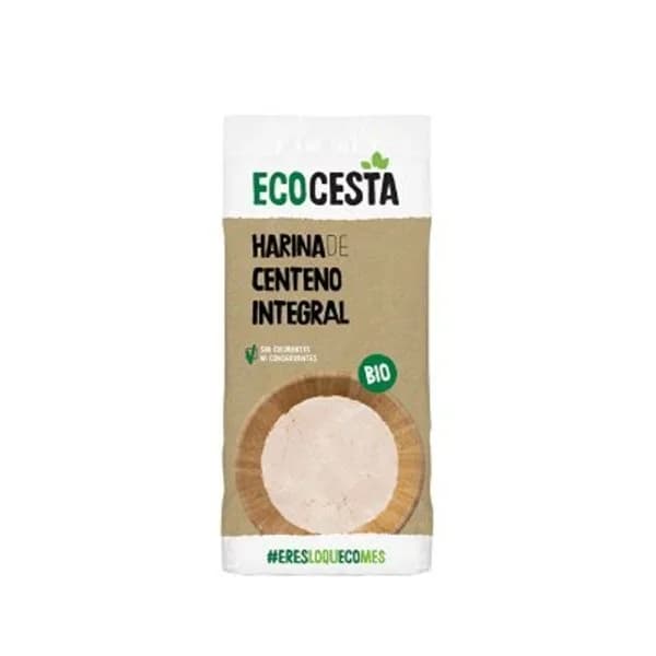 Harina de centeno integral bio ECOCESTA, paquete 500 g - 0.5 kg - Imagen del producto en Findit