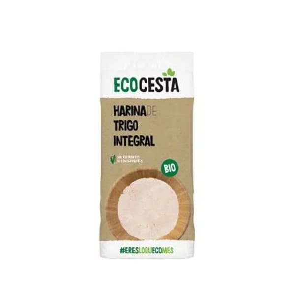 Harina de trigo integral bio ECOCESTA, paquete 500 g - 0.5 kg - Imagen del producto en Findit