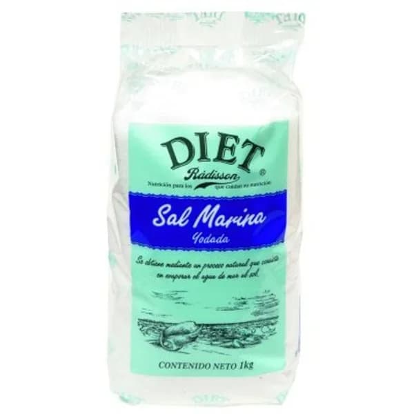 Sal marina yodada 1 kg - 0.64 ud - Imagen del producto en Findit