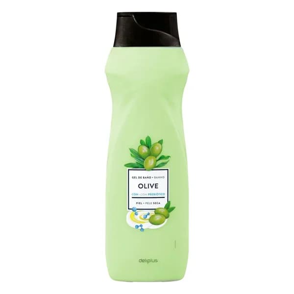 Gel de baño oliva Deliplus piel seca - 0.75 l - Imagen del producto en Findit