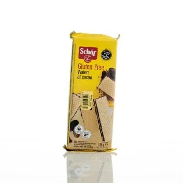 Wafer de cacao sin gluten SCHAR, paquete 150 g - 0.15 kg - Imagen del producto en Findit