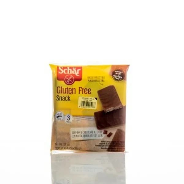 Galletas de barquillo de chocolate con avellanas Schär sin gluten 105 g. - 0.1 kg - Imagen del producto en Findit
