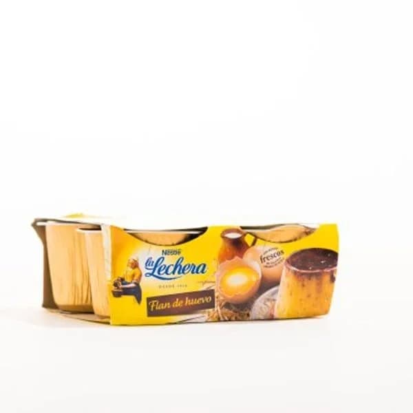 Flan de huevo 4x100 g - 1 ud - Imagen del producto en Findit